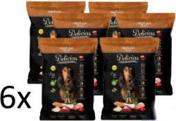 Mediterranean Delicias Semi-Moist Soft Dog Adult 6 x 1,5kg