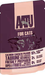 Aatu for Cats Salmon, Chicken & Prawn 85g