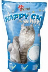 Akinu Happy Cat Silica Gel White 3,6L