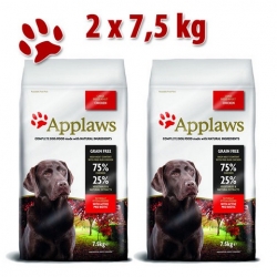 APPLAWS Grain Free Adult Large Breed Chicken 2x7,5kg