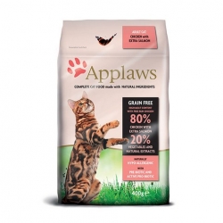 Applaws Grain Free Cat Adult Chicken&Salmon  400g