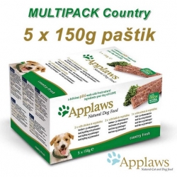 APPLAWS Dog Delicious Paté MultiPack Country 5 x 150g
