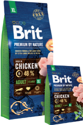 Brit Premium by Nature Dog Adult XL Breed 3kg