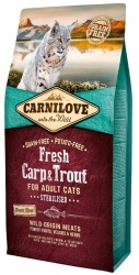 CarniLove Grain Free Cat Adult Sterilised Fresh Carp & Trout 6kg