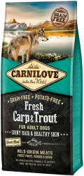 CarniLove Grain Free Dog Adult Fresh Carp & Trout 12kg