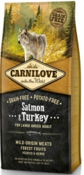 CarniLove Grain Free Dog Adult Large Breed Salmon & Turkey 12kg