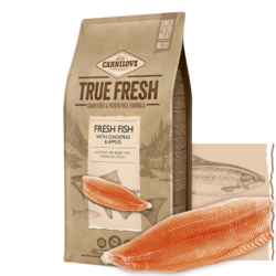 Carnilove True Fresh Dog Adult Fresh Fish with Chickpeas and Apples  1,4kg
