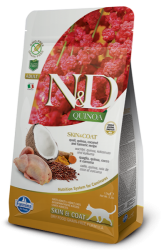 N&D Grain Free Quinoa Cat Skin & Coat Quail 1,5kg