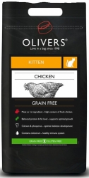 Olivers Grain Free Cat Kitten 4kg 