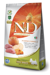 N&D Grain Free Pumpkin Dog Adult Mini Breed Boar & Apple 7kg