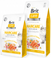 Brit Care Cat Grain Free Adult Haircare and Shiny Coat  400g