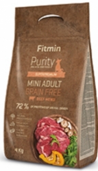 Fitmin Dog Purity Grain Free Mini Adult Beef  800g