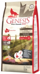 Genesis Pure Canada Grain Free Dog Senior Wide Country  2,268kg