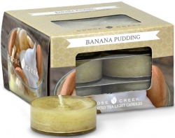 Goose Creek Candle Vonné čajové svíčky Banana Pudding 12ks