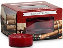 Goose Creek Candle Vonné čajové svíčky Cinnamon Spice 12ks
