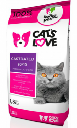 Nativia Cat´s Love Castrated 1,5kg