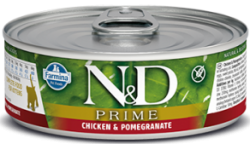 N&D PRIME Cat Kitten Chicken & Pomegranate 80g