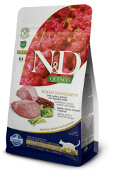N&D Grain Free Quinoa Cat Weight Management Lamb  300g