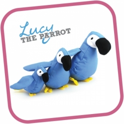 BeCo Family Dog Toy Lucy The Parrot 30cm