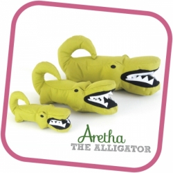 BeCo Family Dog Toy Aretha The Alligator 11cm