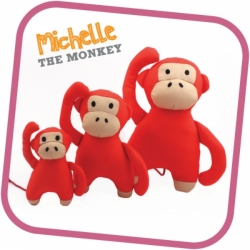 BeCo Family Dog Toy Michelle The Monkey 21cm