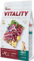 Akinu Vitality Dog Adult Hypoallergenic Lamb  3kg