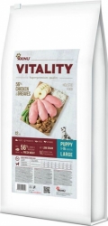 Akinu Vitality Dog Puppy Large Chicken & Greaves 12kg