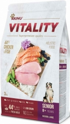 Akinu Vitality Dog Senior Medium & Large Chicken & Fish 3kg