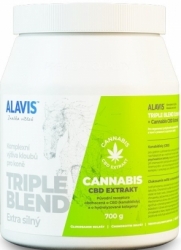 Alavis Triple Blend Extra silný Cannabis CBD 700g