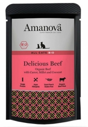 Amanova Bio Cat Delicious Beef 85g