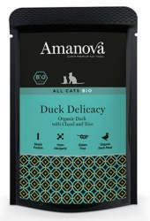 Amanova Bio Cat Duck Delicacy 85g