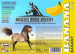 Apetit Delicacy Horse Biscuits Banana 