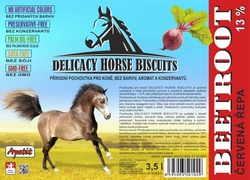 Apetit Delicacy Horse Biscuits Beetroot