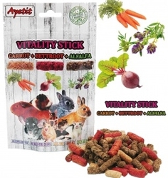 Apetit Vitality Sticks with Carrot, Beetroot and Alfalfa 120g