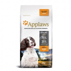 APPLAWS Grain Free Adult Small & Medium Breed Chicken 2kg