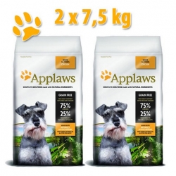 Applaws Grain Free Dog Senior All Breed Chicken 2x7,5kg