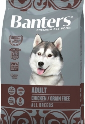 Banters Grain Free Dog Adult Chicken & Potato  3kg