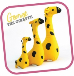 BeCo Family Dog Toy George The Giraffe 26cm