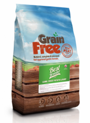 Best Breeder Grain Free Dog Lamb, Sweet Potato & Mint 2kg 