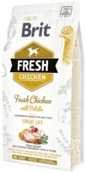 Brit Fresh Chicken with Potato Adult Dog Great Life  2,5kg