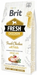 Brit Fresh Chicken with Potato Adult Dog Great Life 2,5kg