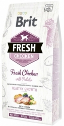 Brit Fresh Chicken with Potato Puppy Healthy Growth  2,5kg