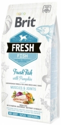 Brit Fresh Fish with Pumpkin Adult Large Dog Muscles & Joints 2,5kg