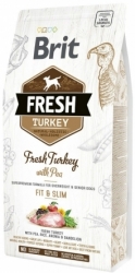 Brit Fresh Turkey with Pea Adult Dog Fit & Slim  2,5kg
