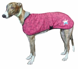Luxury Greyhound® Coat Star Pink