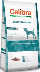 Calibra Dog Grain Free Senior Small Breed Duck & Potato 2kg