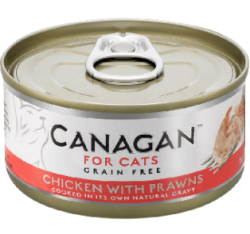 Canagan Cat Grain Free Chicken with Prawns 75g