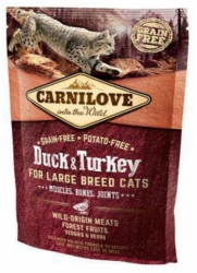 CarniLove Grain Free Cat Adult Large Breed Duck & Turkey 400g