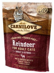 CarniLove Grain Free Cat Adult Reindeer Energy & Outdoor 400g