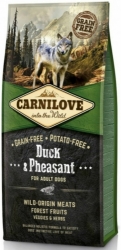 CarniLove Grain Free Dog Adult Duck & Pheasant 12kg